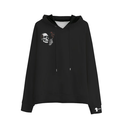 Smoking Skeleton Raglan Hoodie